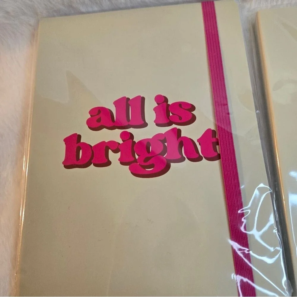Lane Bryant Journal with Graphic all is bright a set of 2 New